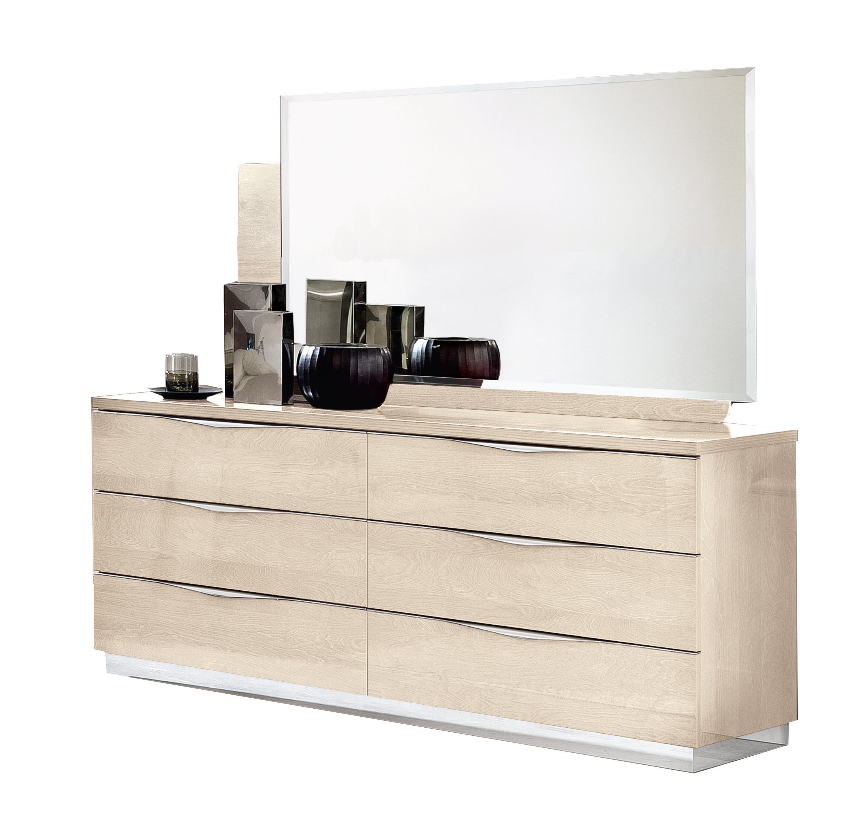 Platinum Wood Double Dresser
