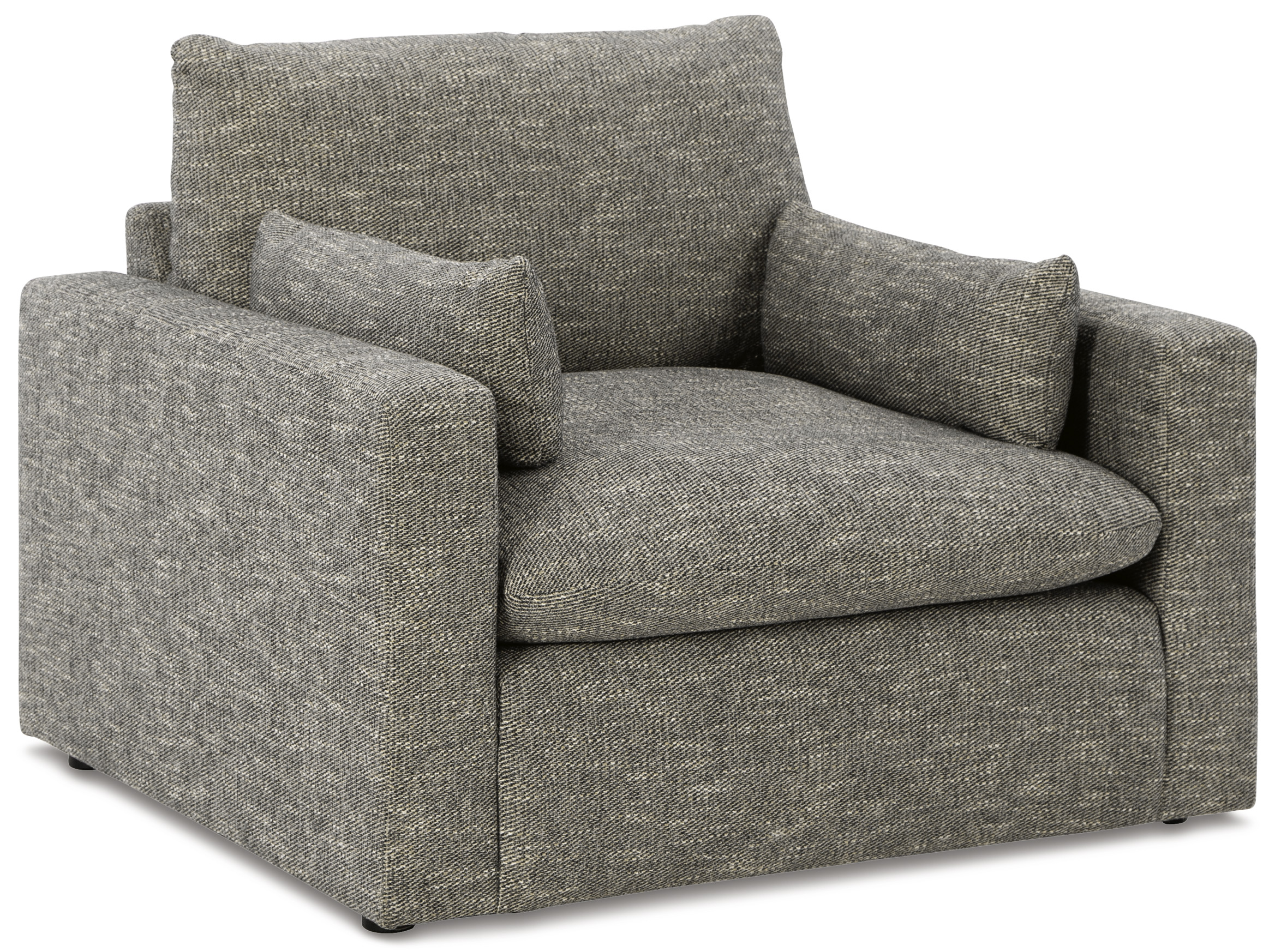 Dramatic Fabric Living Room Set