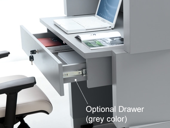 ZEN Reception Desk w/Drawer
