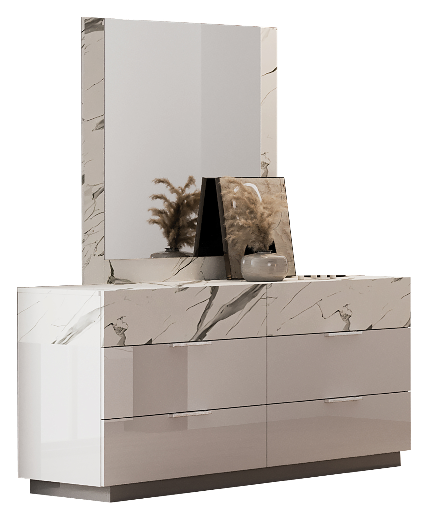 Marble Finish Bedroom Suites Furniture