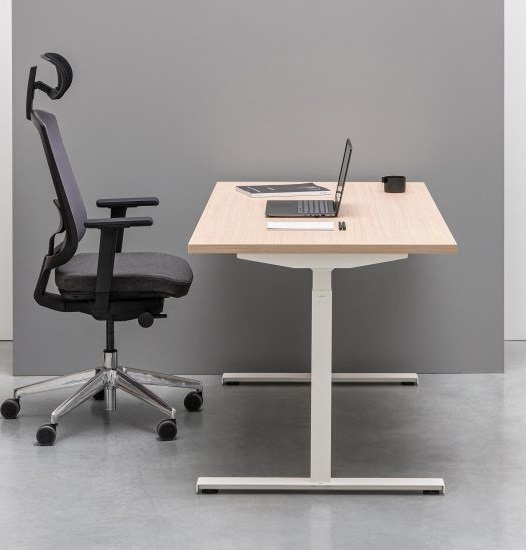 Ogi Drive Straight Sit-Stand Office Desk