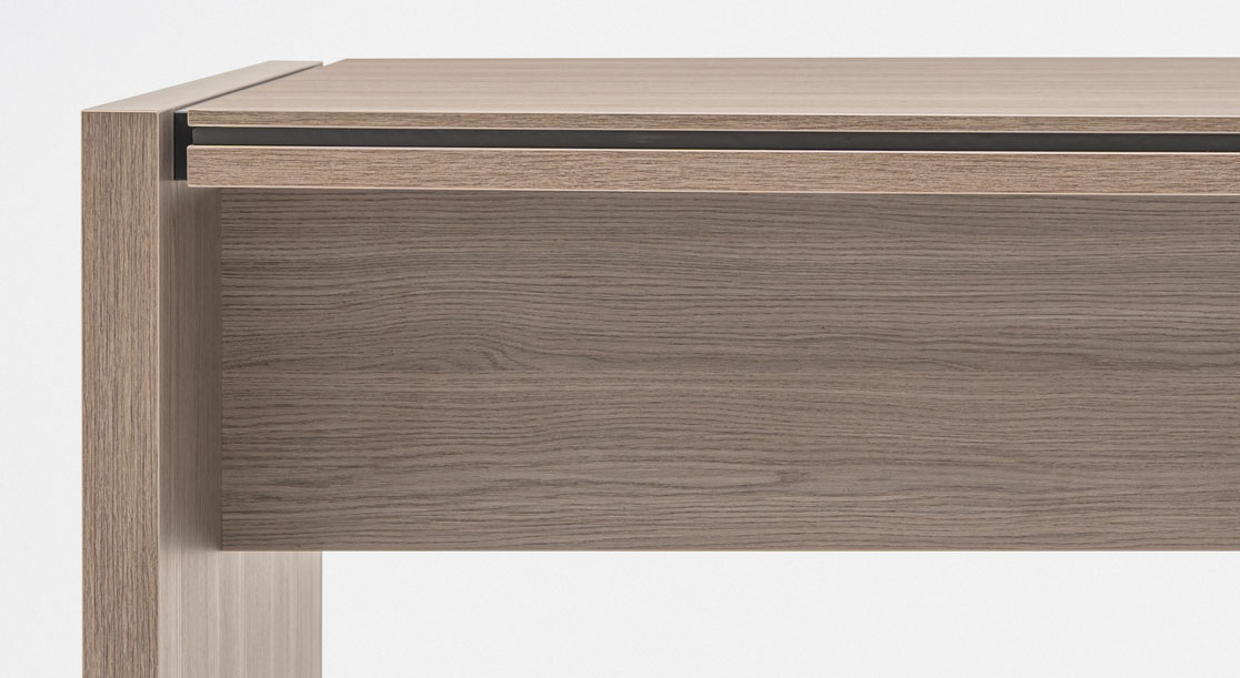 Status Executive Desk, W78.7& x D39.3 by MDD 