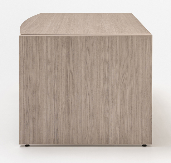 Status Office Melamine L-Shaped Executive Desk