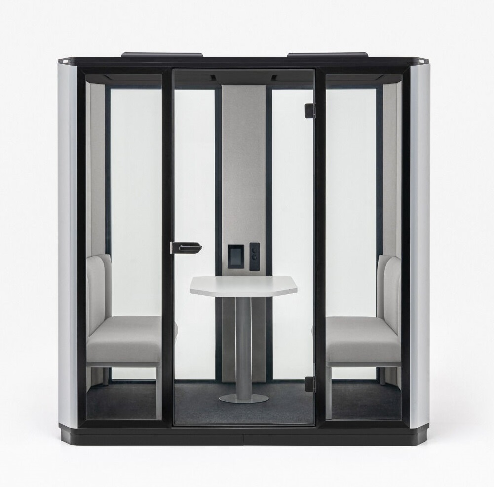 Coda 4-person acoustic booth by MDD