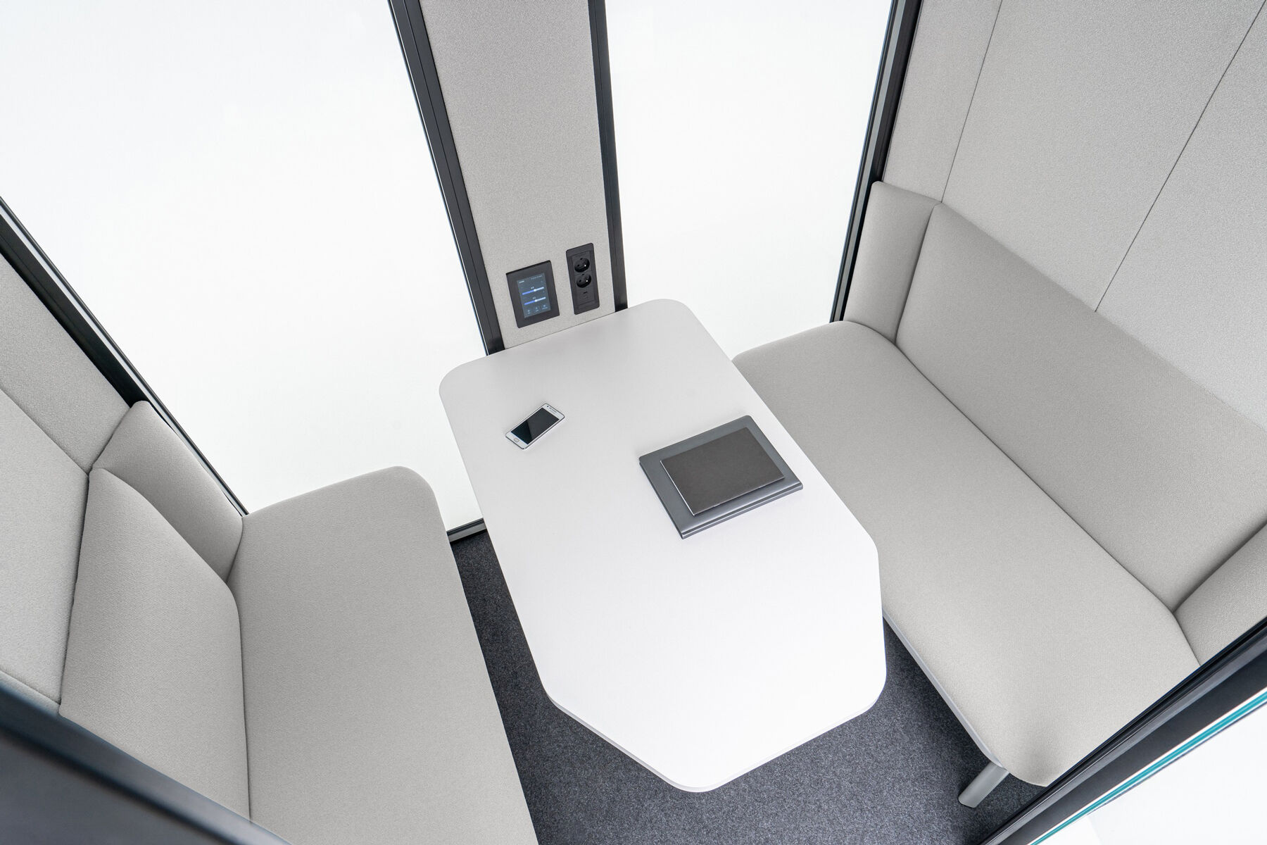 CODA 4 Person Acoustic Meeting Pod - B2B Office Interiors
