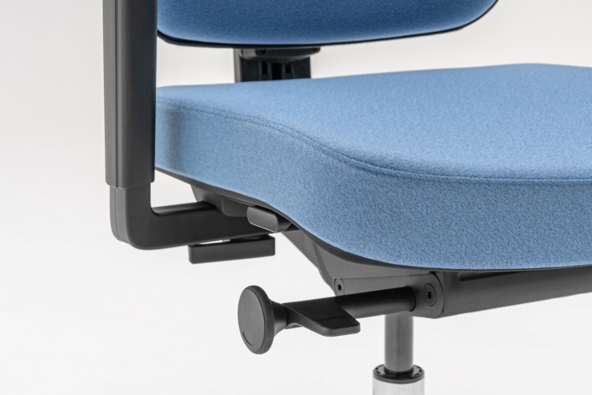 Renya Fabric Swivel Adjustable Office Chair