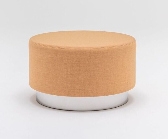 Roll Fabric Pouf