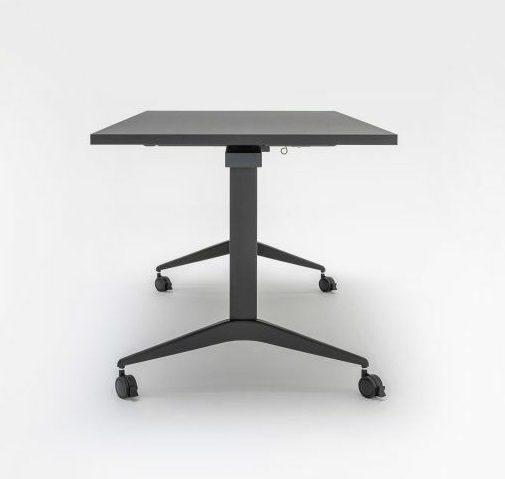 Fold MFC/Steel Folding Meeting Table w/Wheels