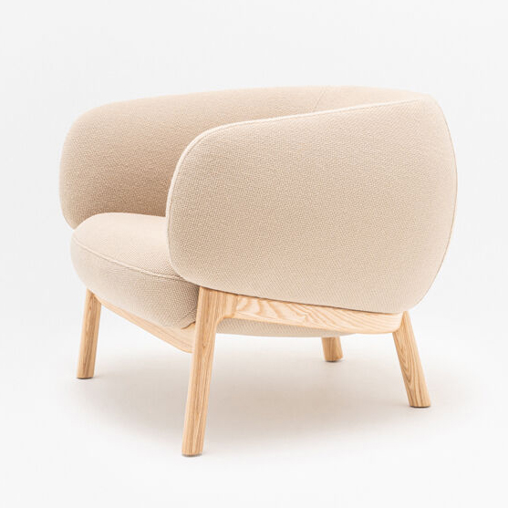 Grace 2 Wooden Base Armchair