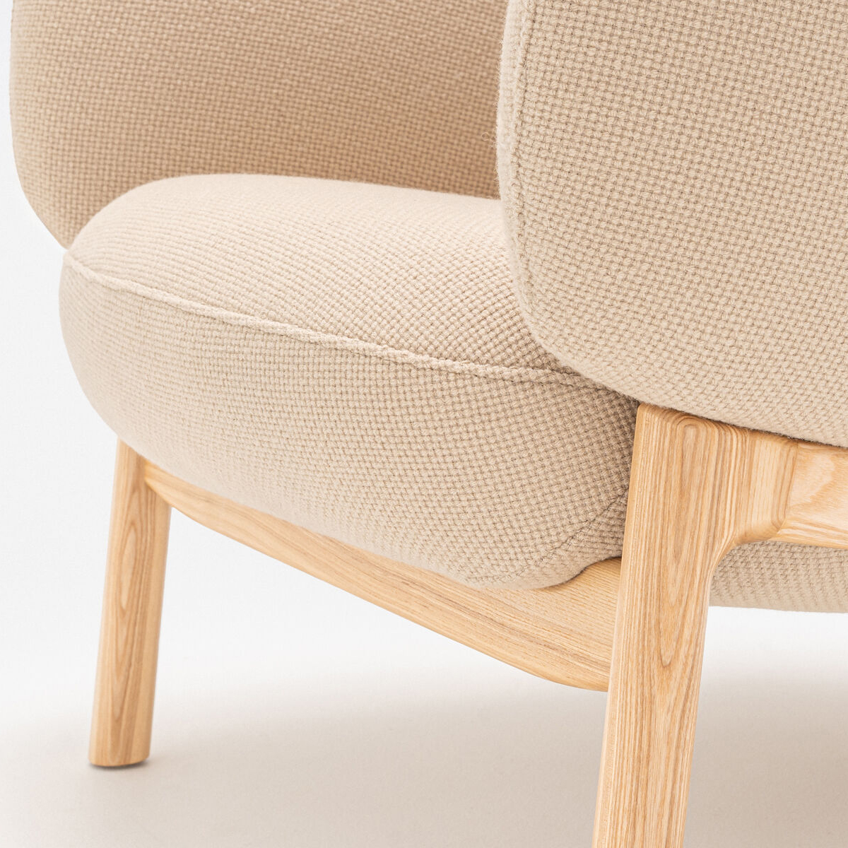 Grace 2 Wooden Base Armchair