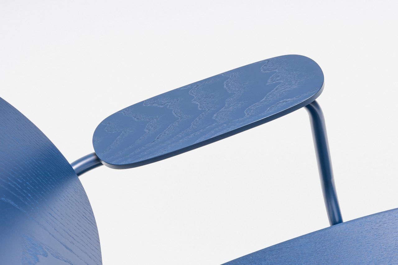 New School Lounge Plywood Armchair