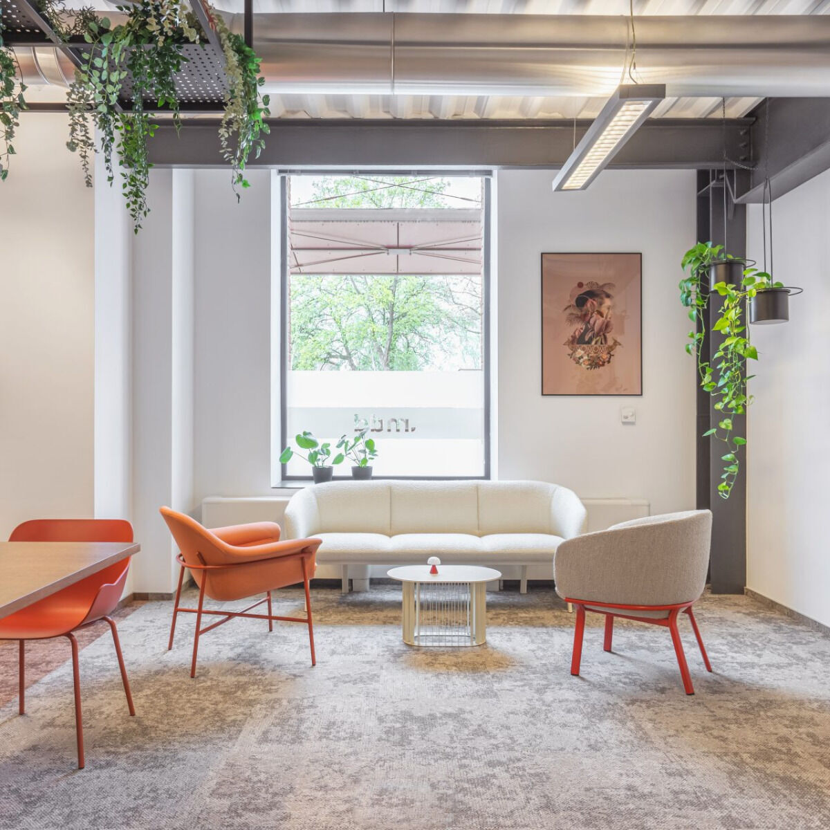 Grace 3-Seater Office Sofa
