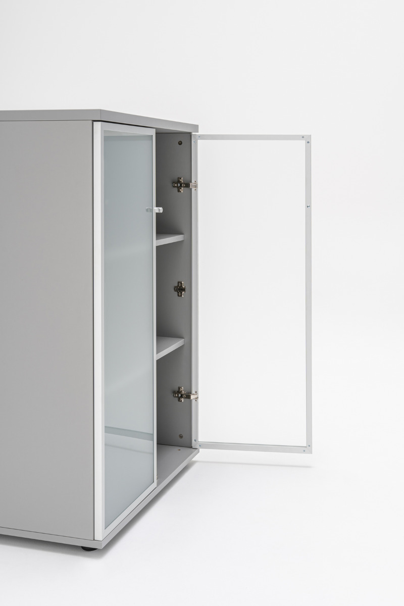 Standard Office Cabinet w/2 Doors & 3 Shelves