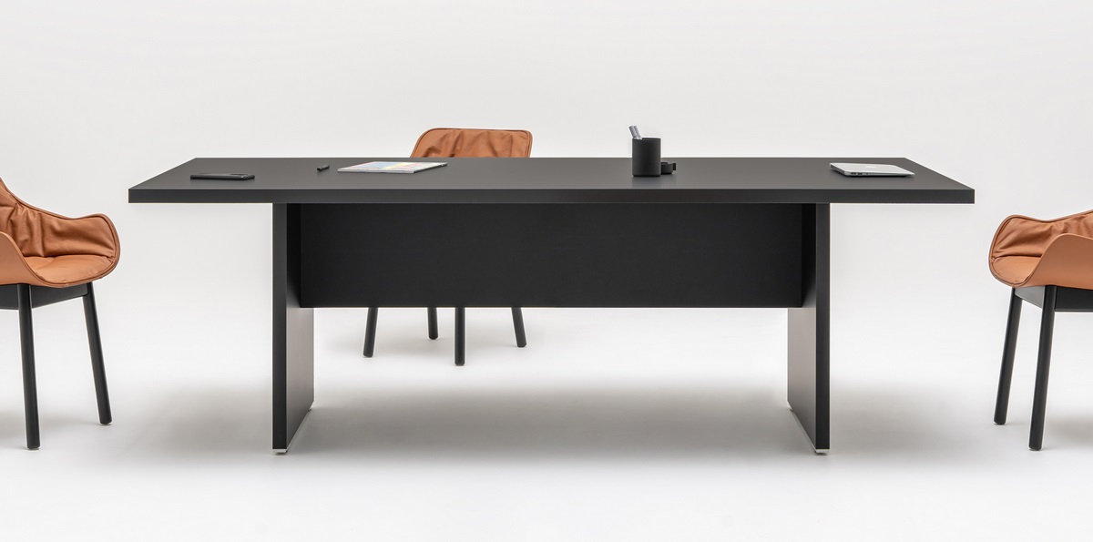 Mito Fenix Office Conference Table, W86.6" x D43.3"