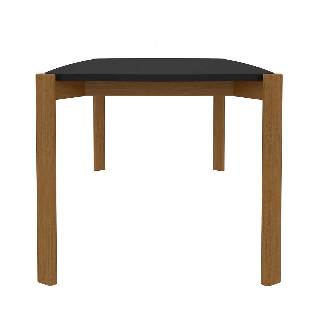 Gales 71-inch Dining Table w/Solid Wood Legs 