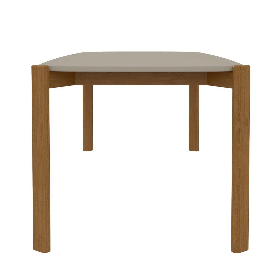Gales 71-inch Dining Doom Set w/Solid Wood Legs