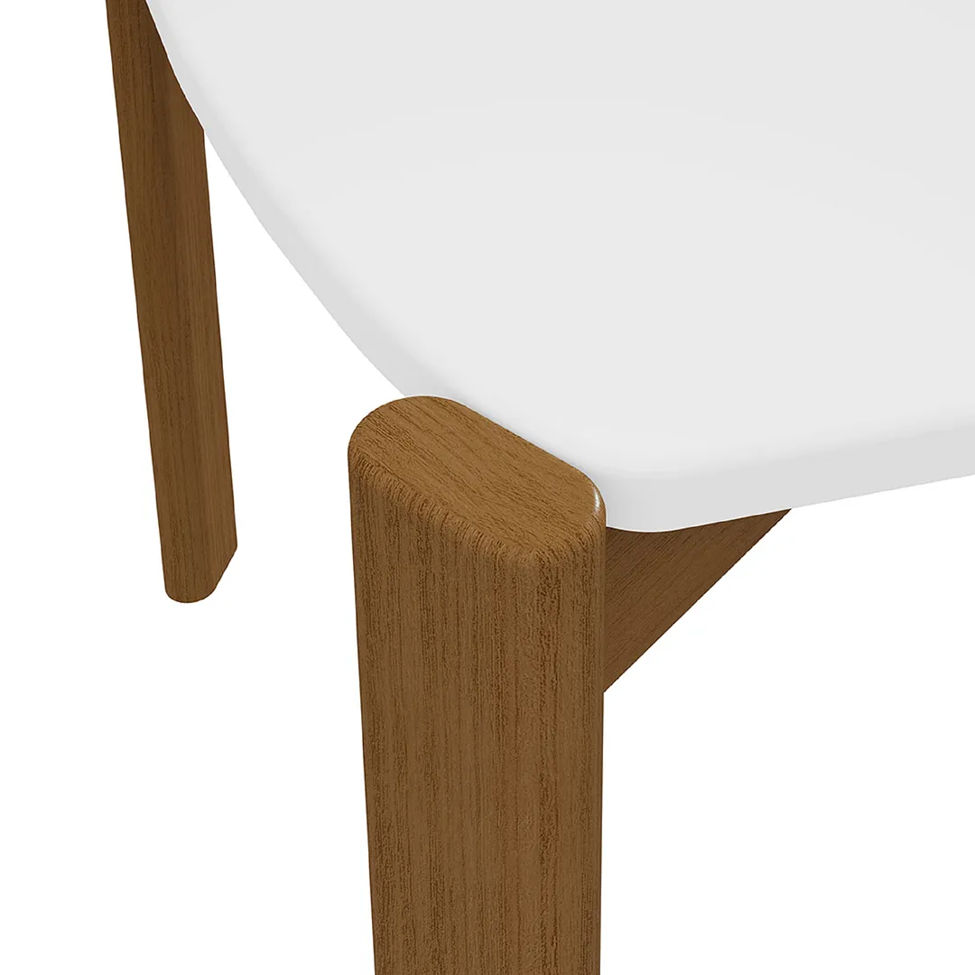 Gales 71-inch Dining Doom Set w/Solid Wood Legs