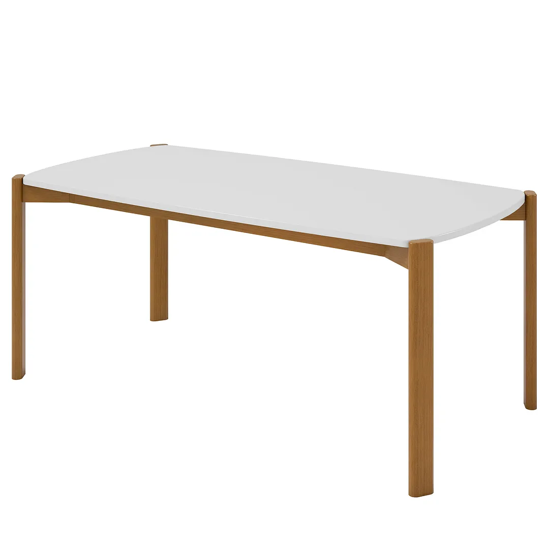 Gales 71-inch Dining Doom Set w/Solid Wood Legs