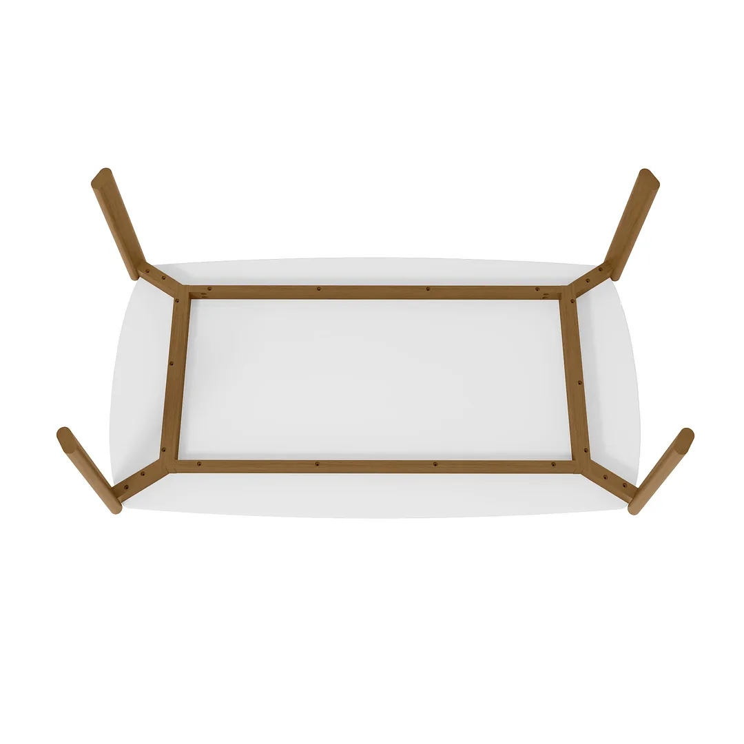 Gales 71-inch Dining Doom Set w/Solid Wood Legs