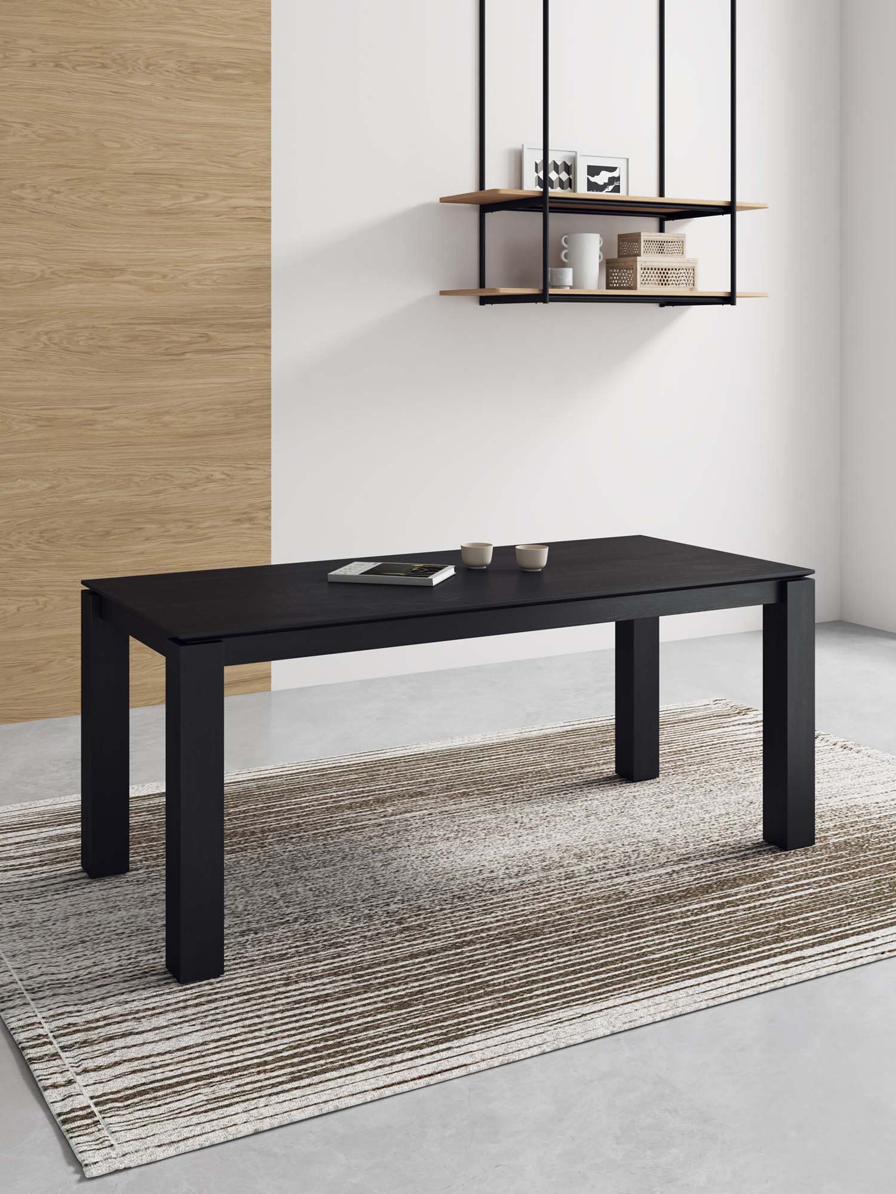 Rockaway 70.86-inch Solid Wood Dining Table 