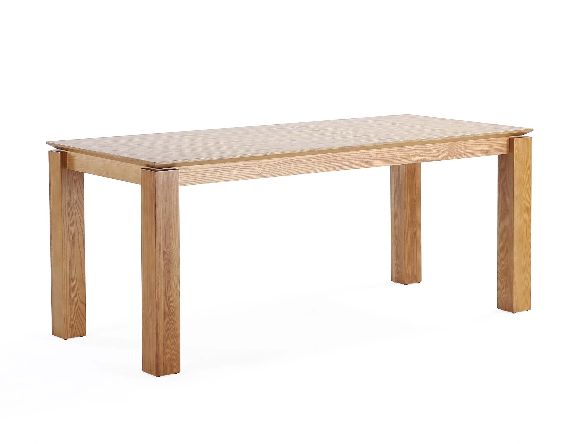 Rockaway 70.86-inch Solid Wood Dining Table 