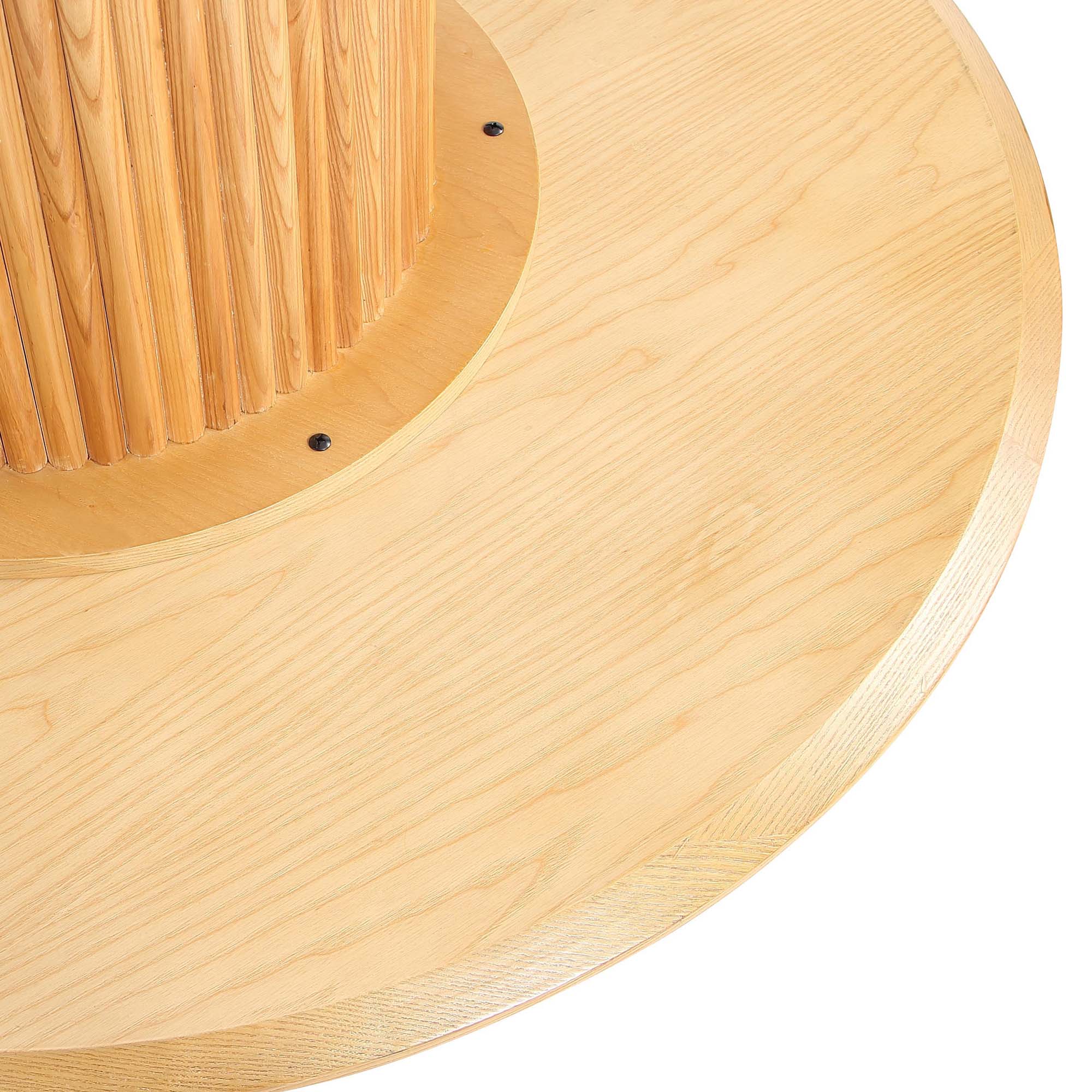 Hathaway 59-inch Solid Wood Round Dining Table 