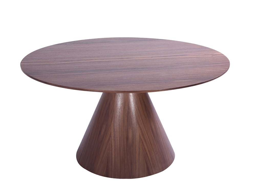 Norfolk Round Wood Veneer Dining Table
