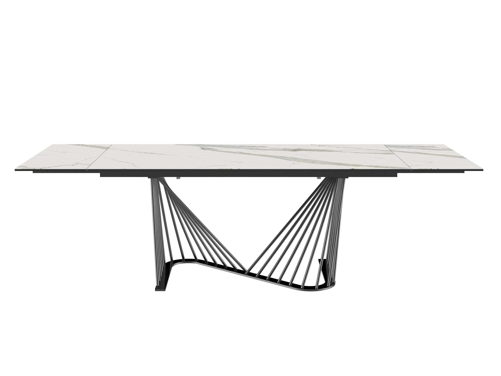 Roma Rectangular Extendable Dining Table