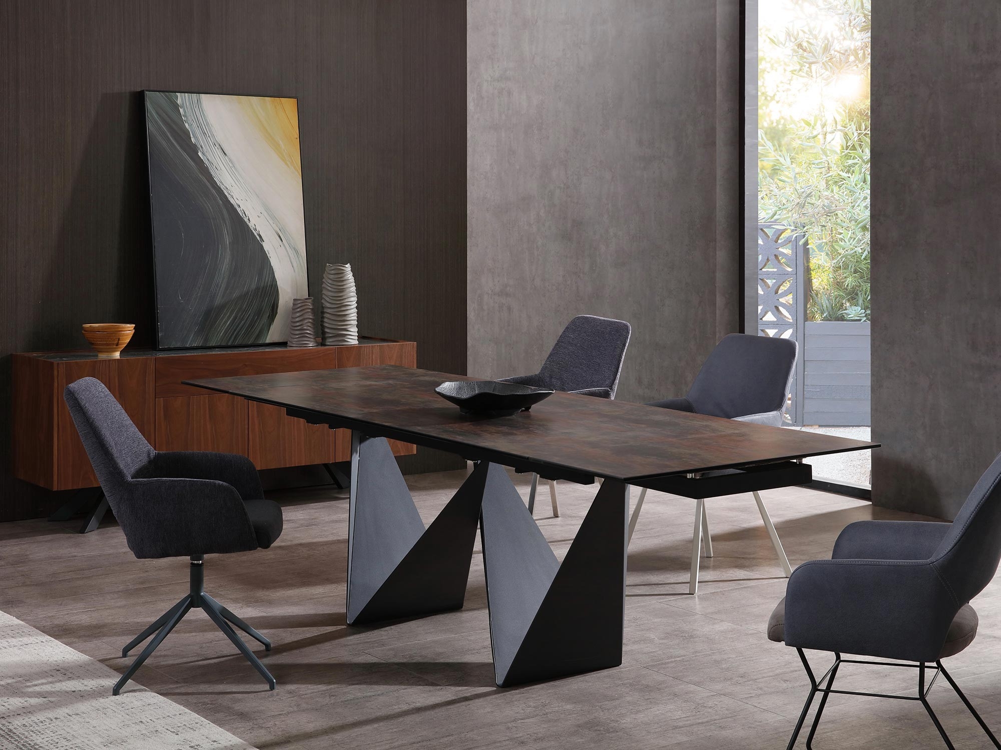Jack Rectangular Extendable Dining Table