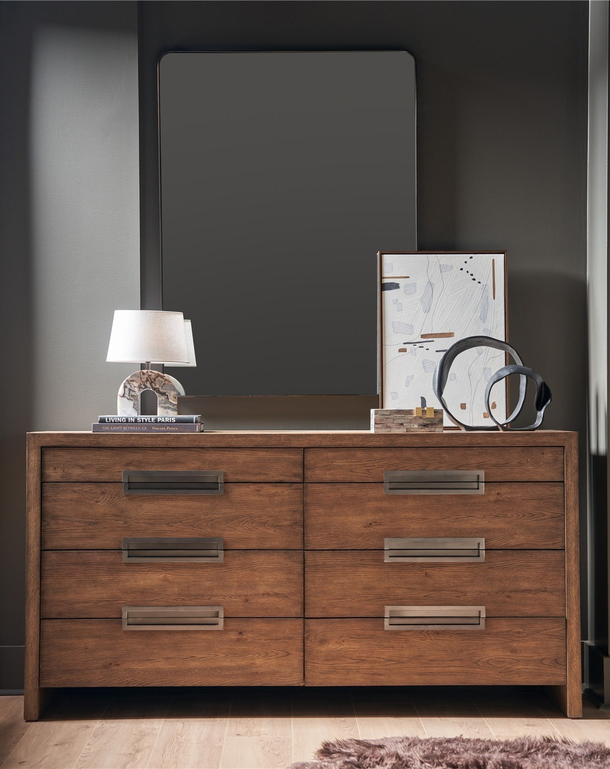 Koda Wood Panel Bedroom Set