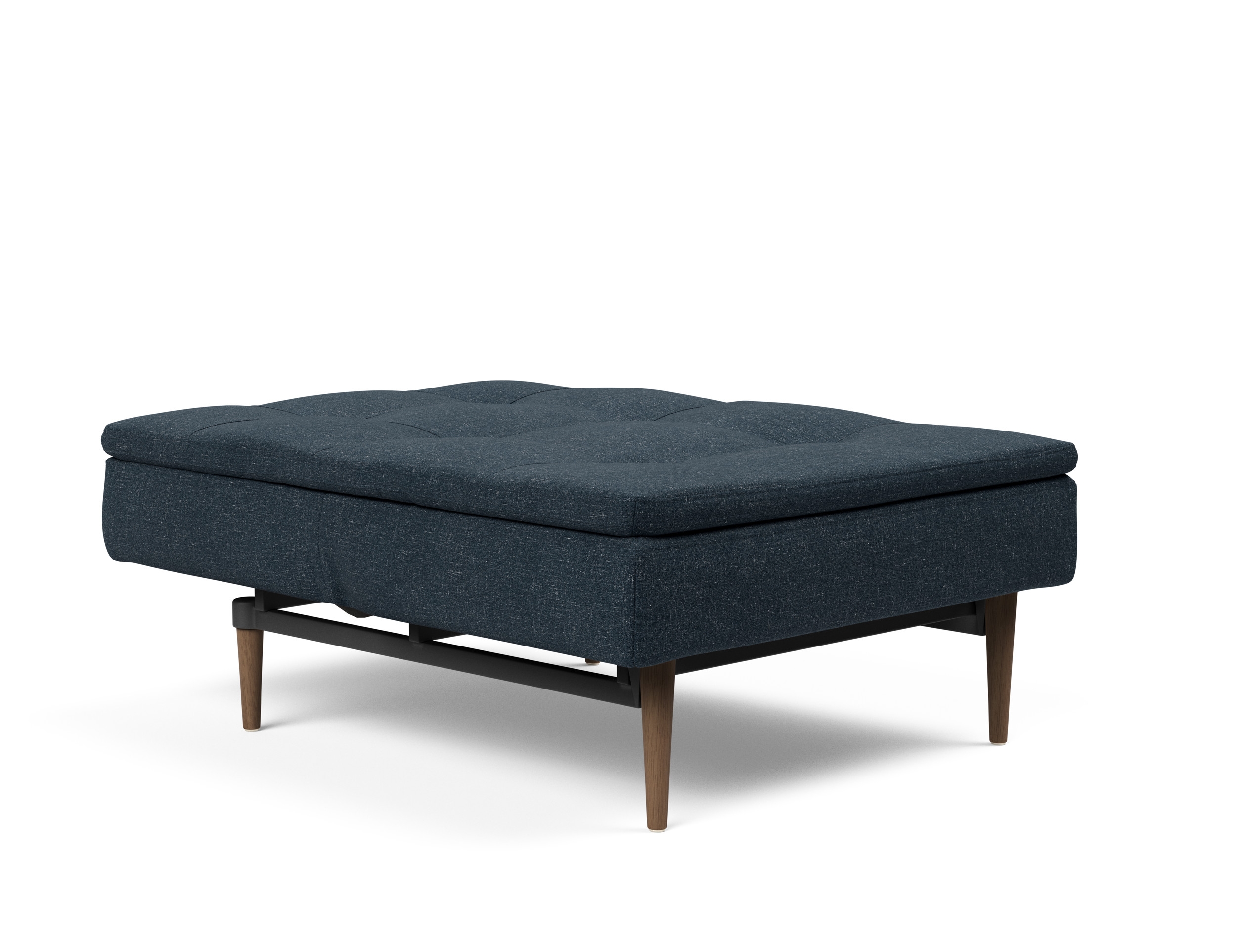 Dublexo Deluxe Fabric Chair w/Dark Wood Styletto Legs