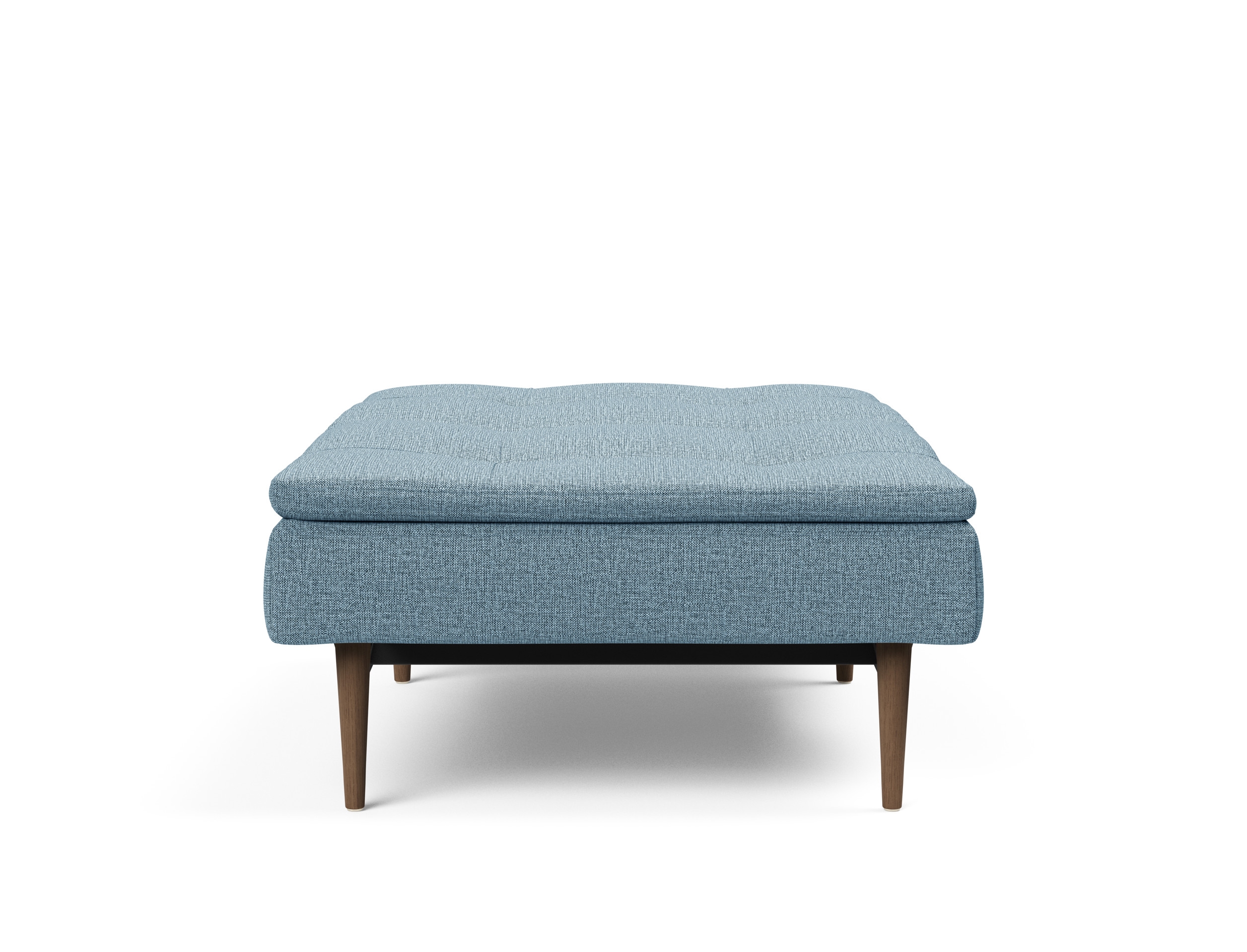 Dublexo Deluxe Fabric Chair w/Dark Wood Styletto Legs