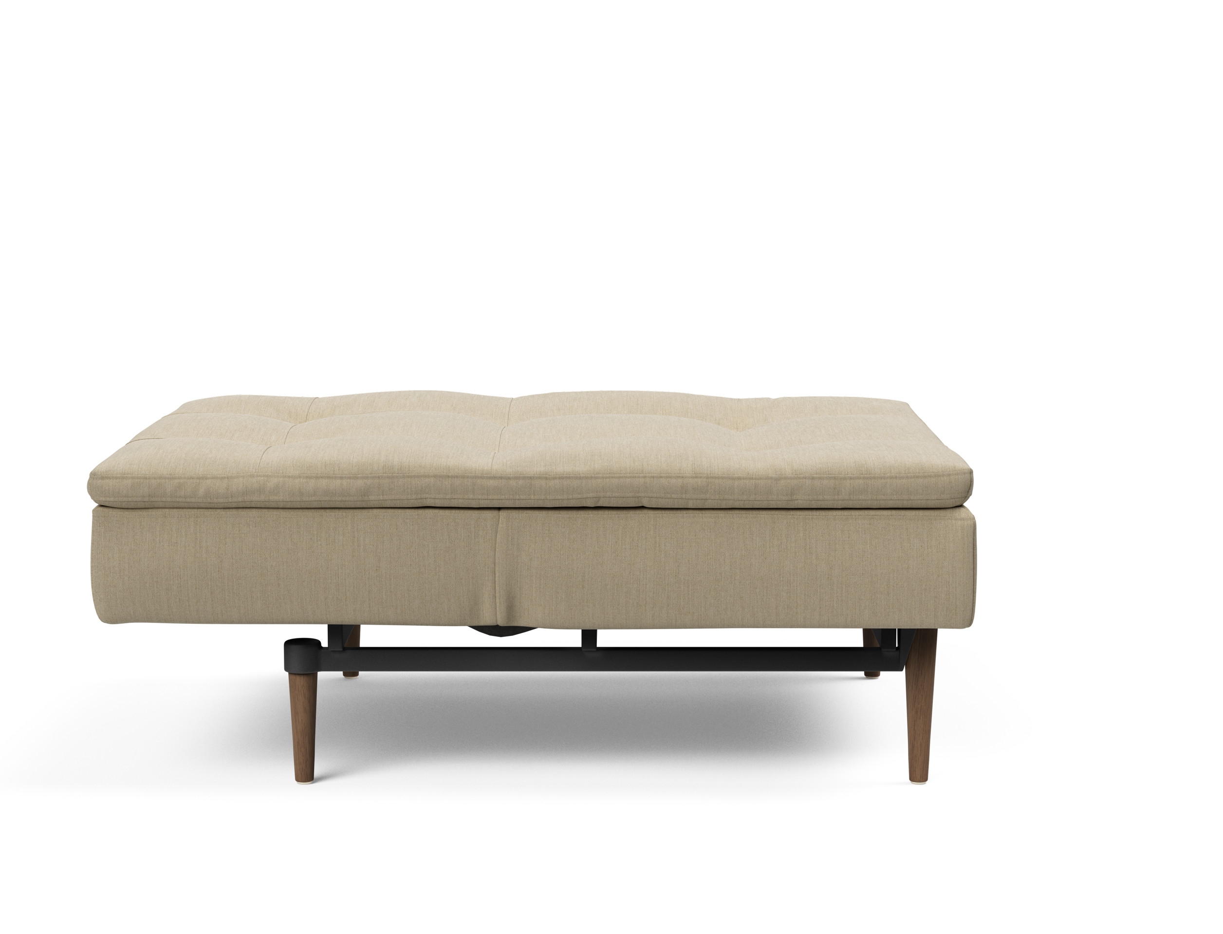 Dublexo Deluxe Fabric Chair w/Dark Wood Styletto Legs