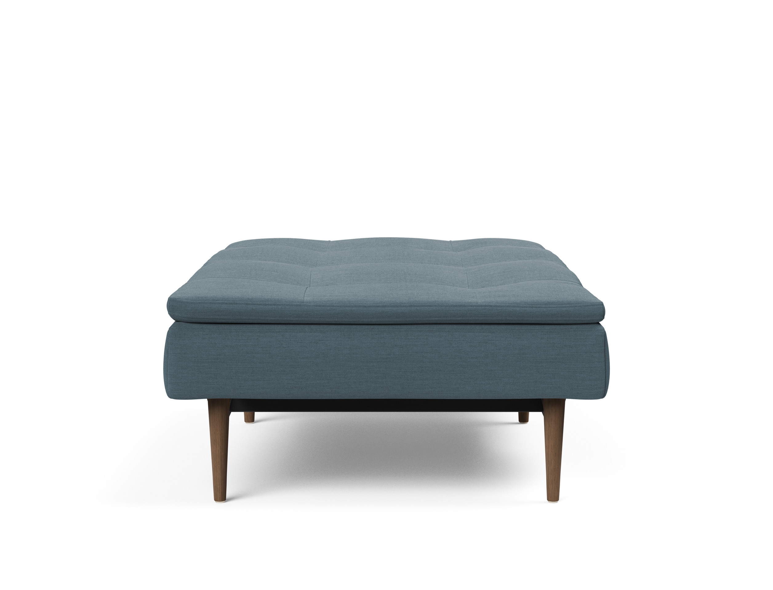 Dublexo Deluxe Fabric Chair w/Dark Wood Styletto Legs