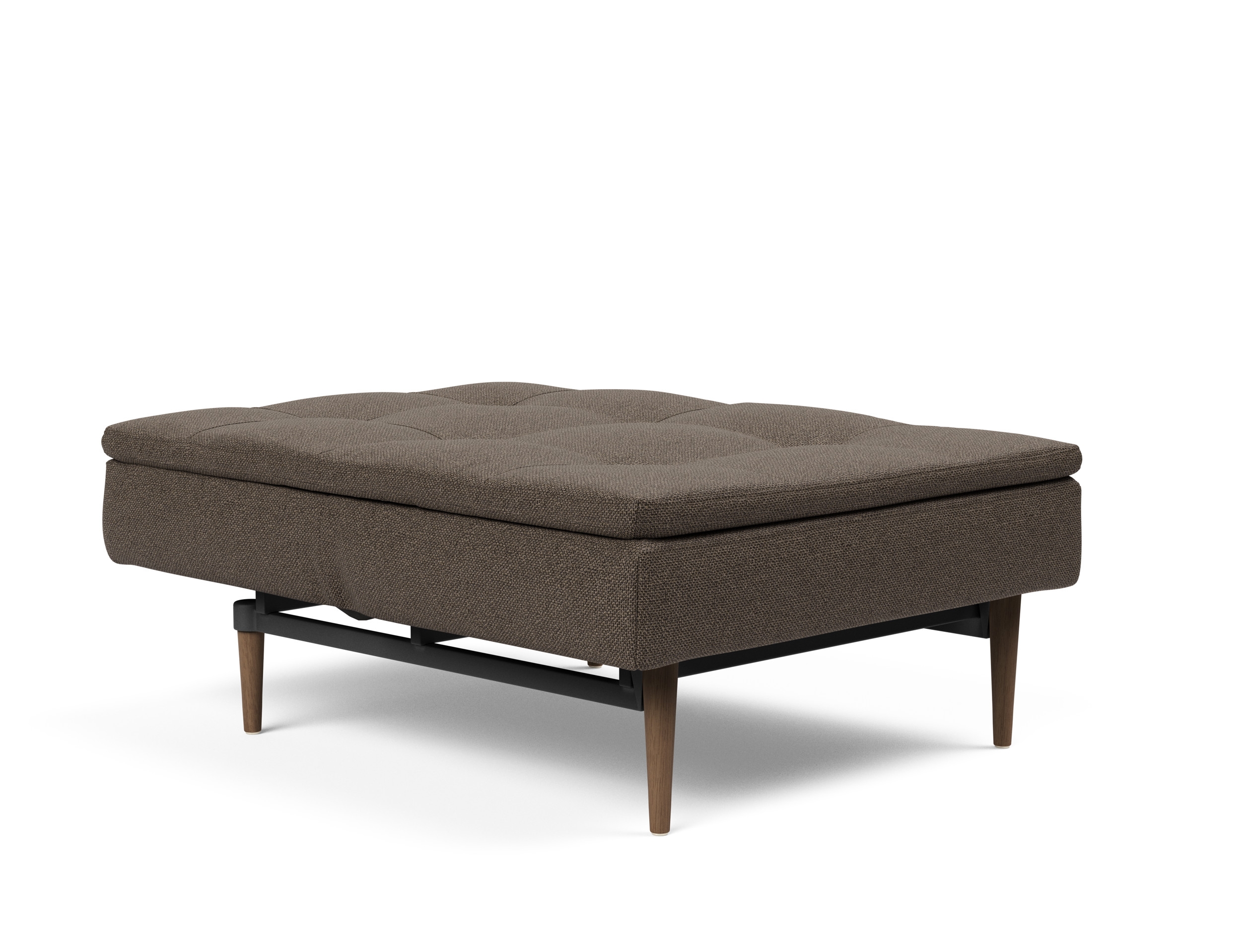 Dublexo Deluxe Fabric Chair w/Dark Wood Styletto Legs
