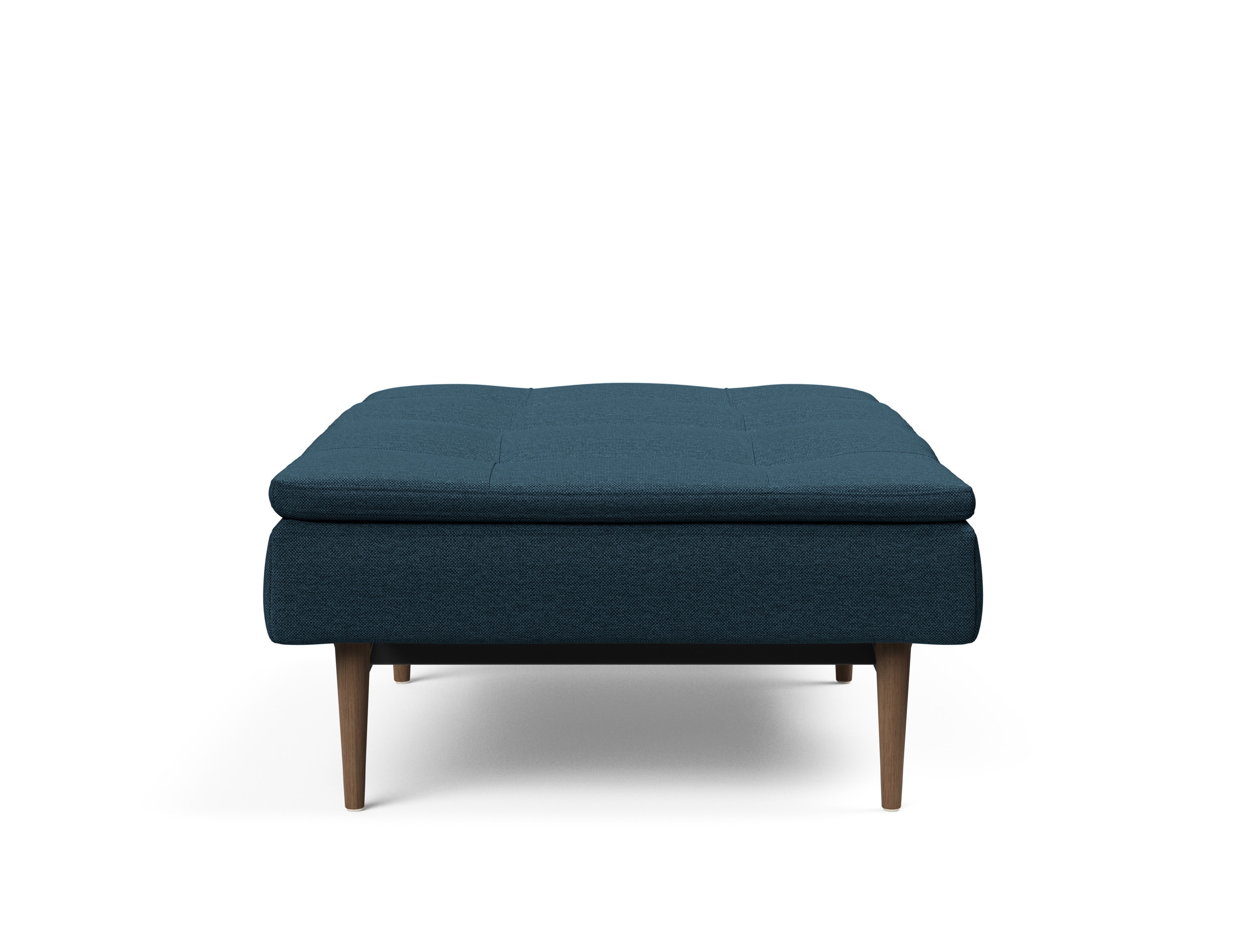 Dublexo Deluxe Fabric Chair w/Dark Wood Styletto Legs