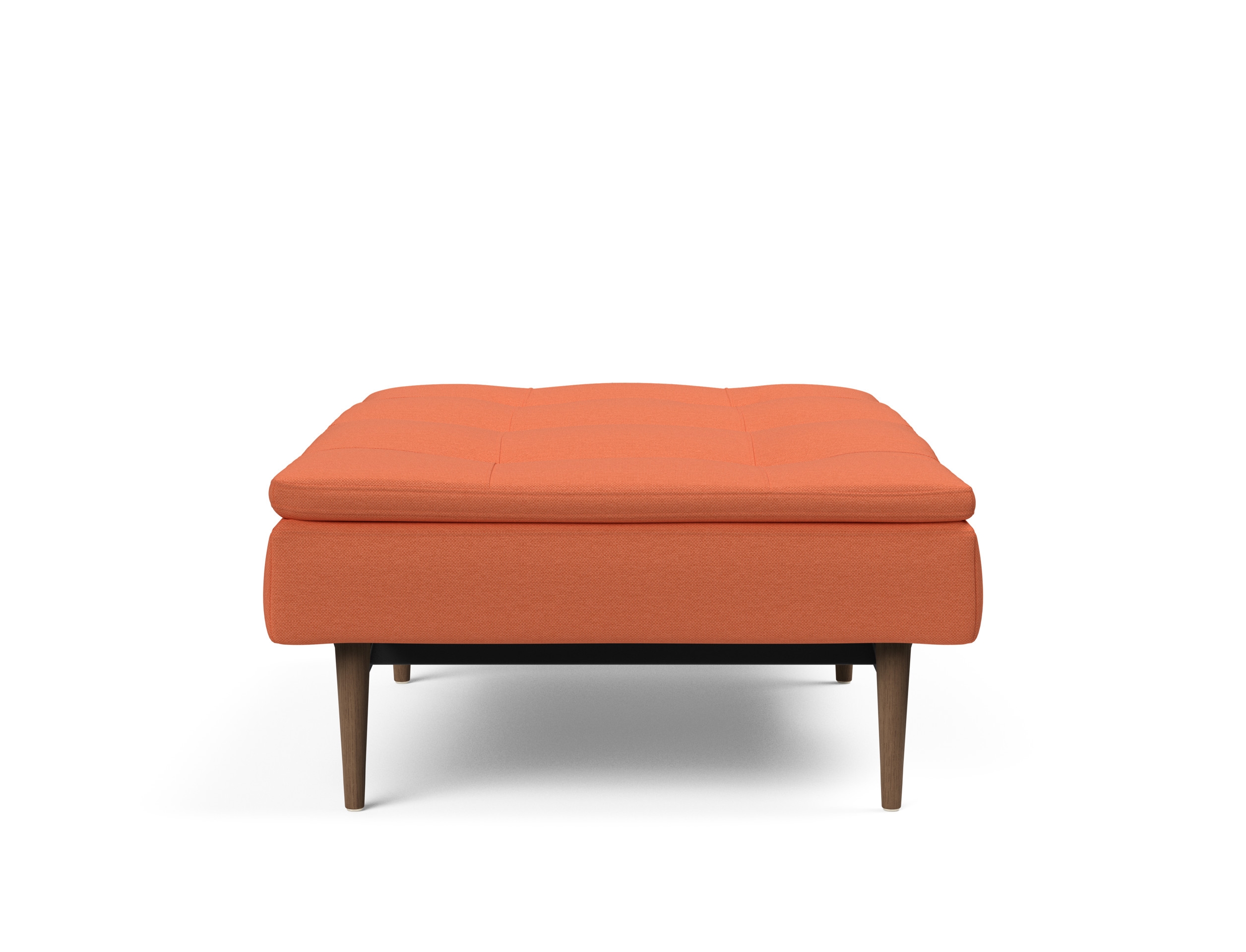Dublexo Deluxe Fabric Chair w/Dark Wood Styletto Legs
