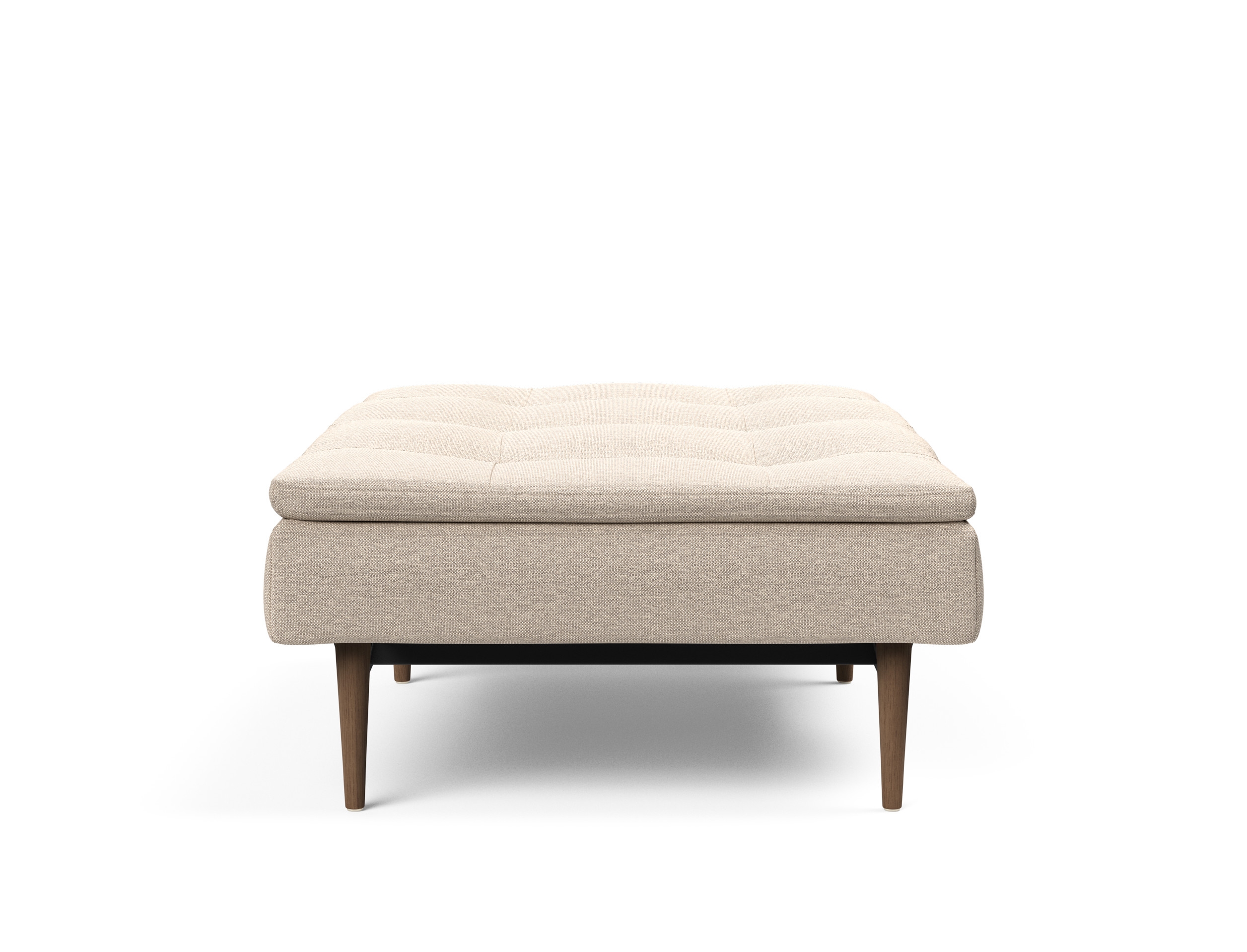 Dublexo Deluxe Fabric Chair w/Dark Wood Styletto Legs