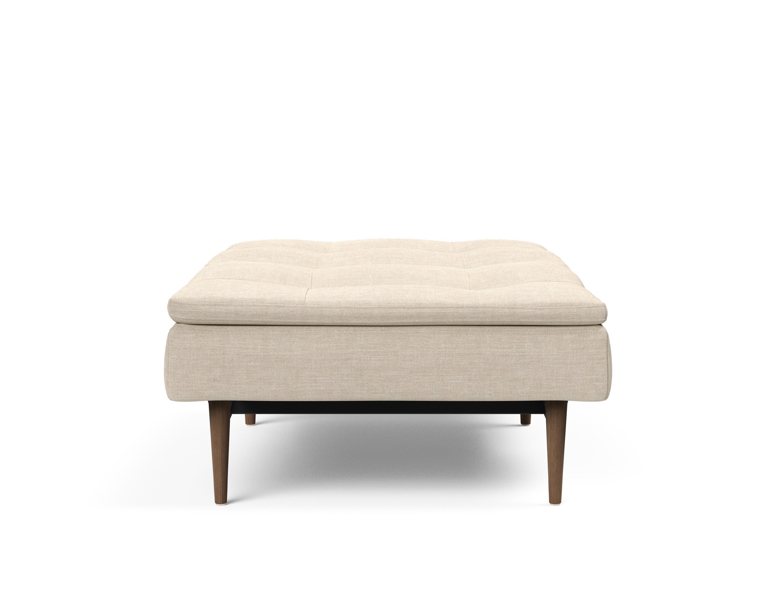 Dublexo Deluxe Fabric Chair w/Dark Wood Styletto Legs