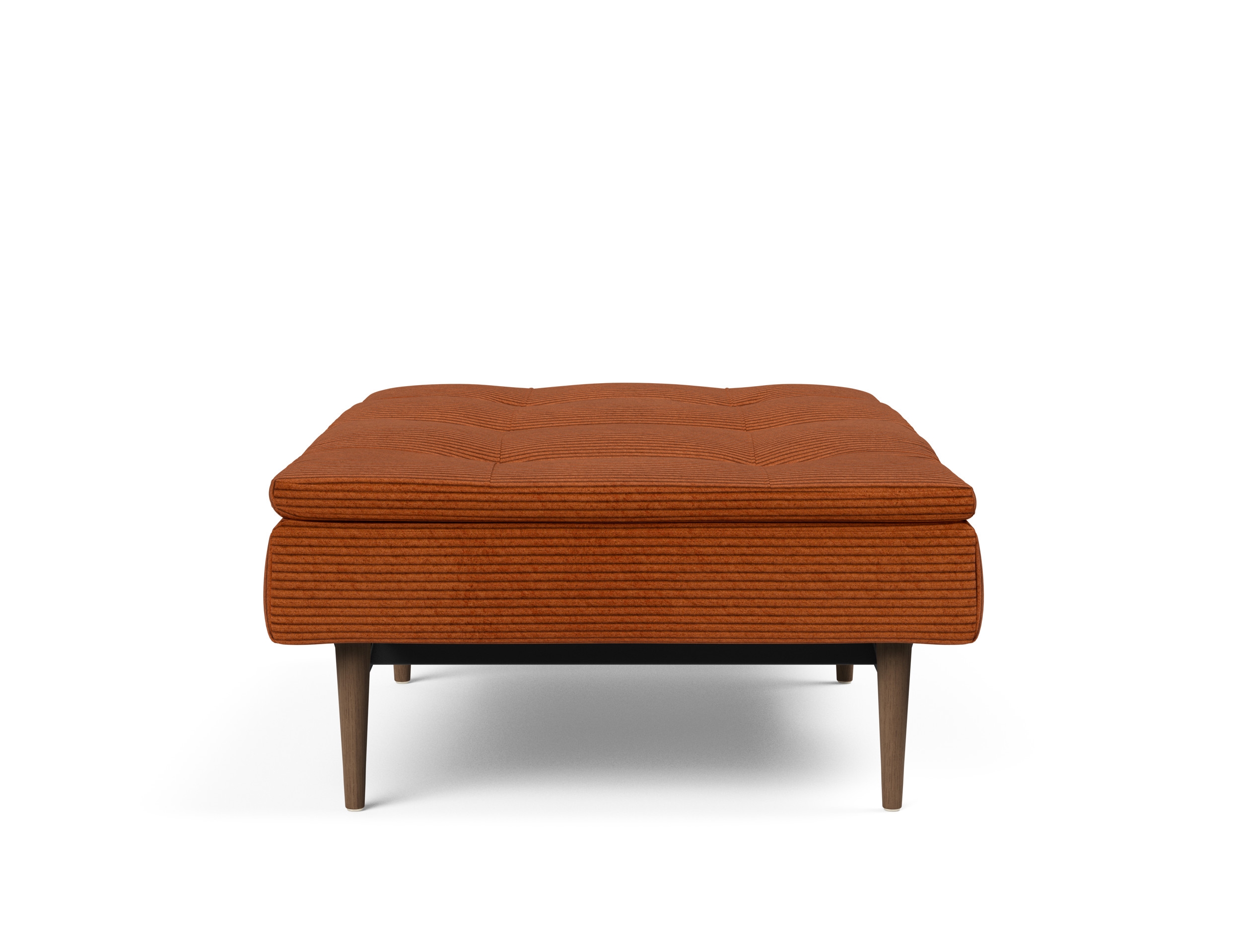Dublexo Deluxe Fabric Chair w/Dark Wood Styletto Legs