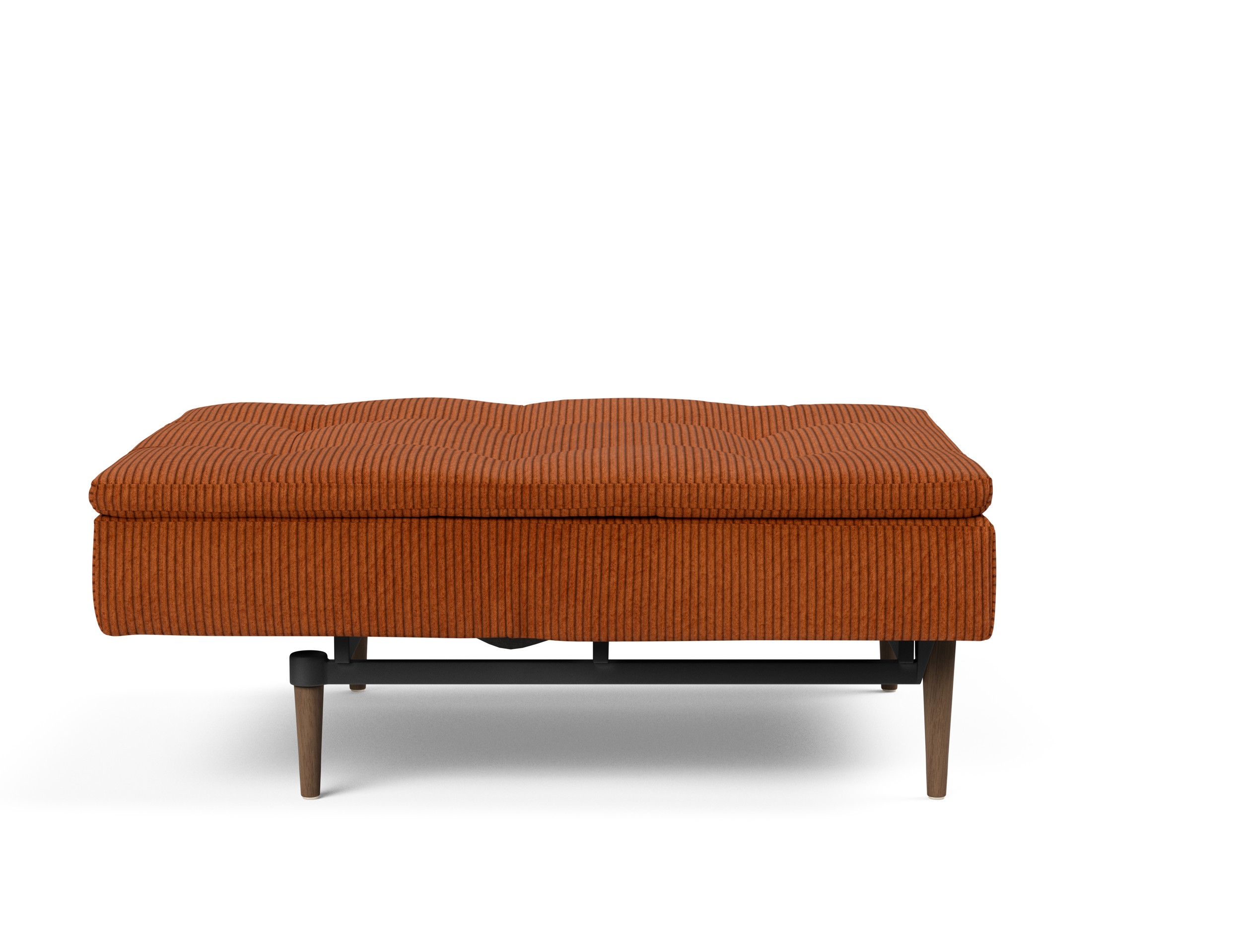 Dublexo Deluxe Fabric Chair w/Dark Wood Styletto Legs