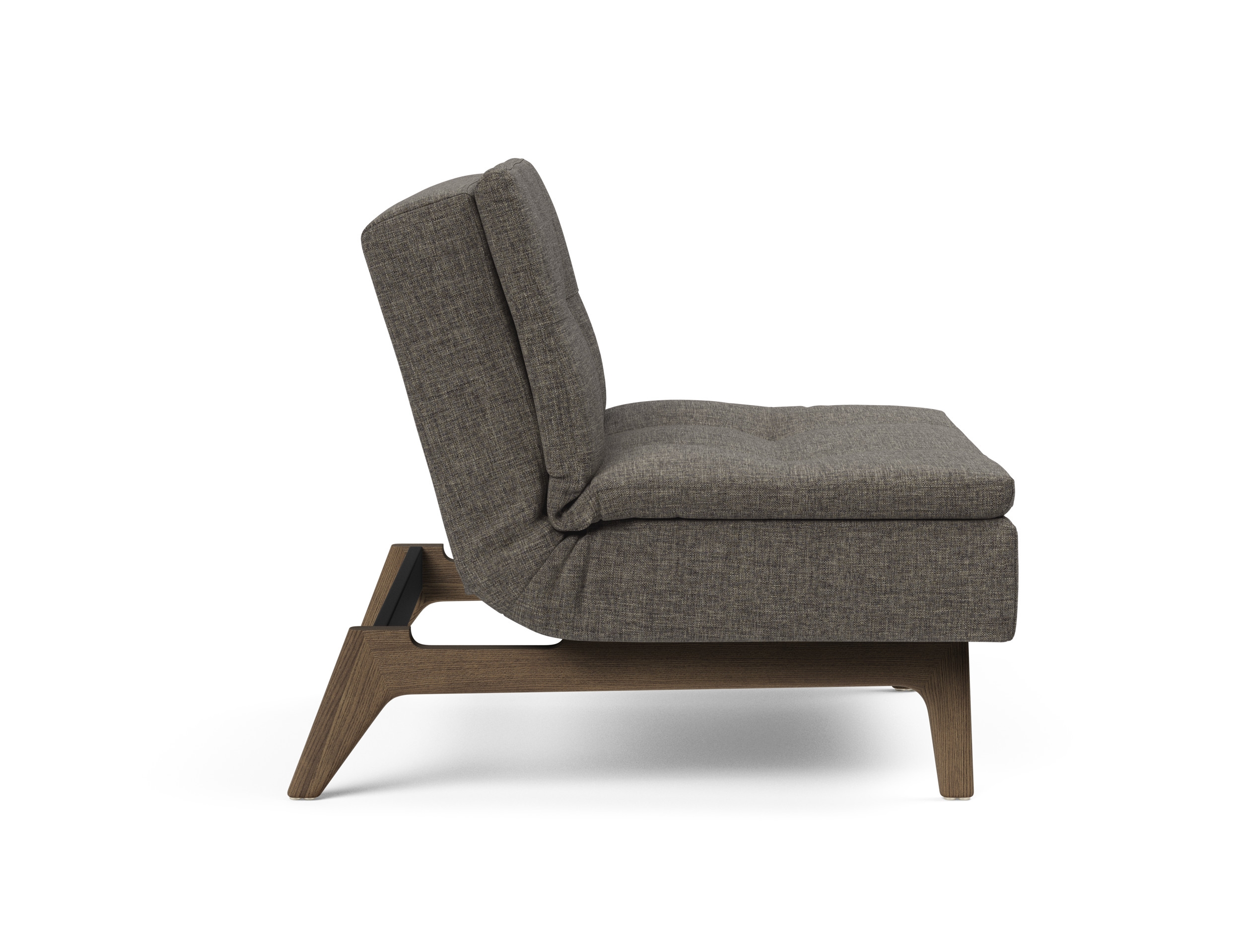 Dublexo Eik Fabric Chair w/Smoked Oak Legs