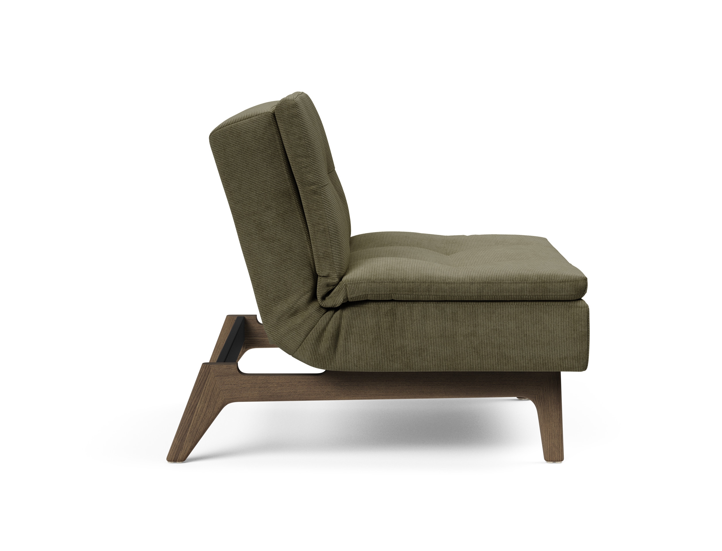 Dublexo Eik Fabric Chair w/Smoked Oak Legs
