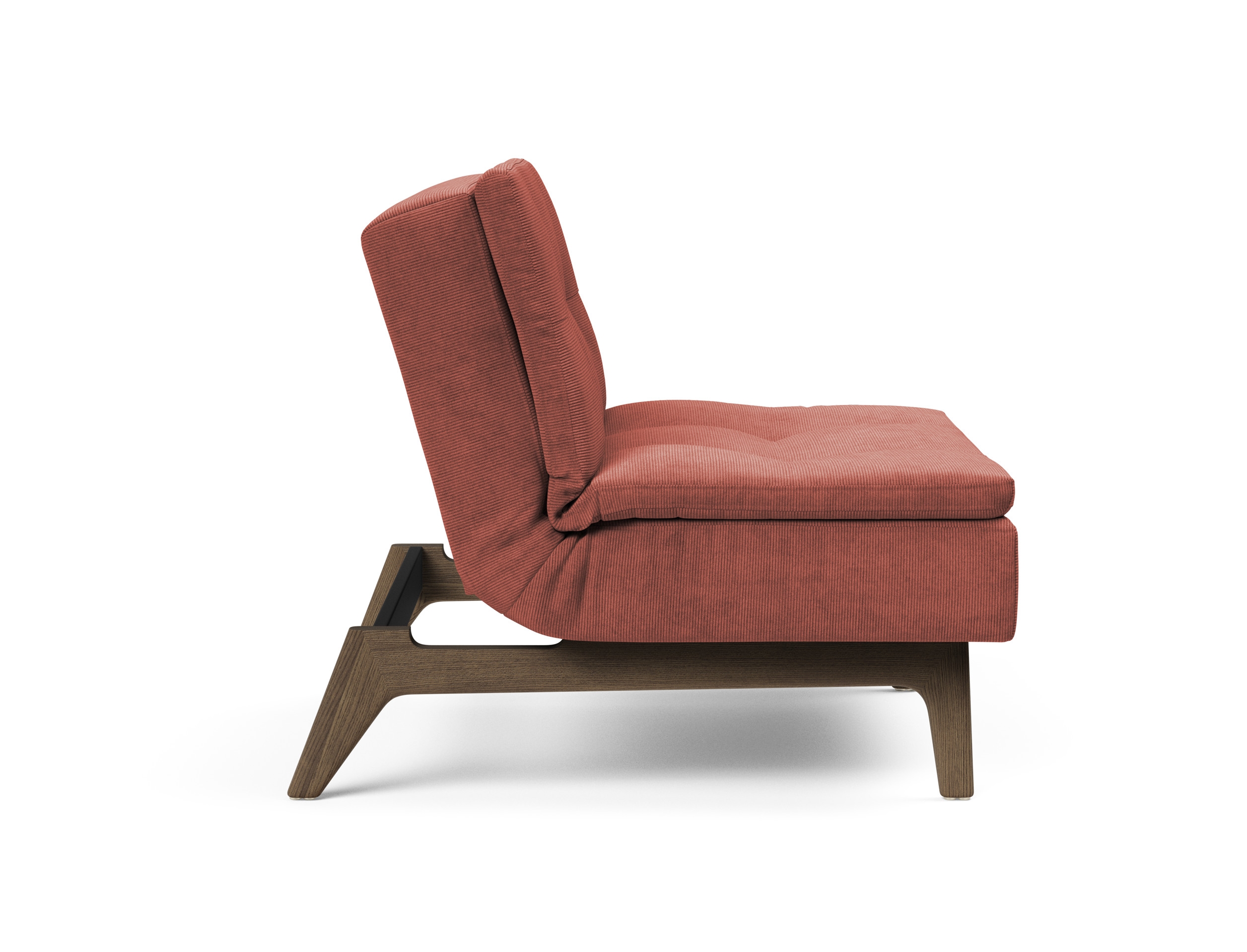 Dublexo Eik Fabric Chair w/Smoked Oak Legs