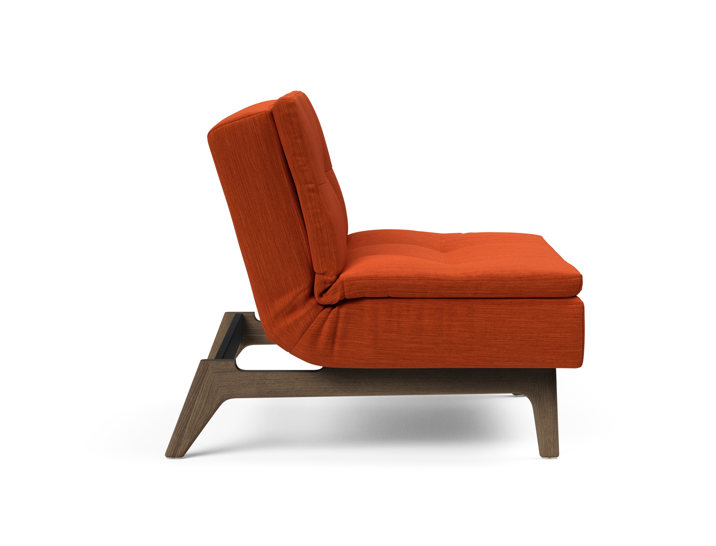 Dublexo Eik Fabric Chair w/Smoked Oak Legs
