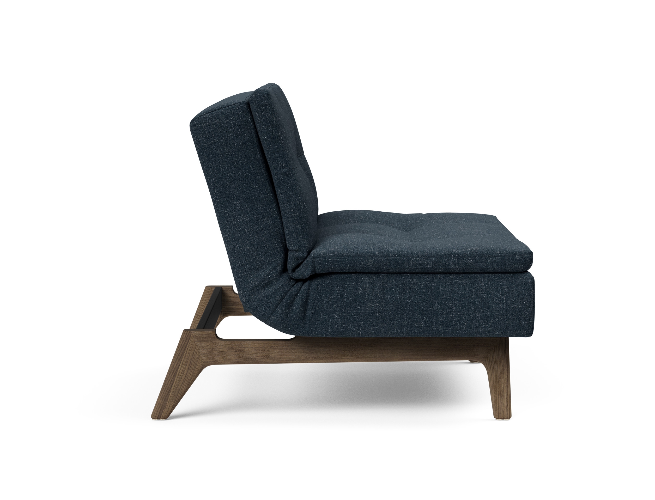 Dublexo Eik Fabric Chair w/Smoked Oak Legs