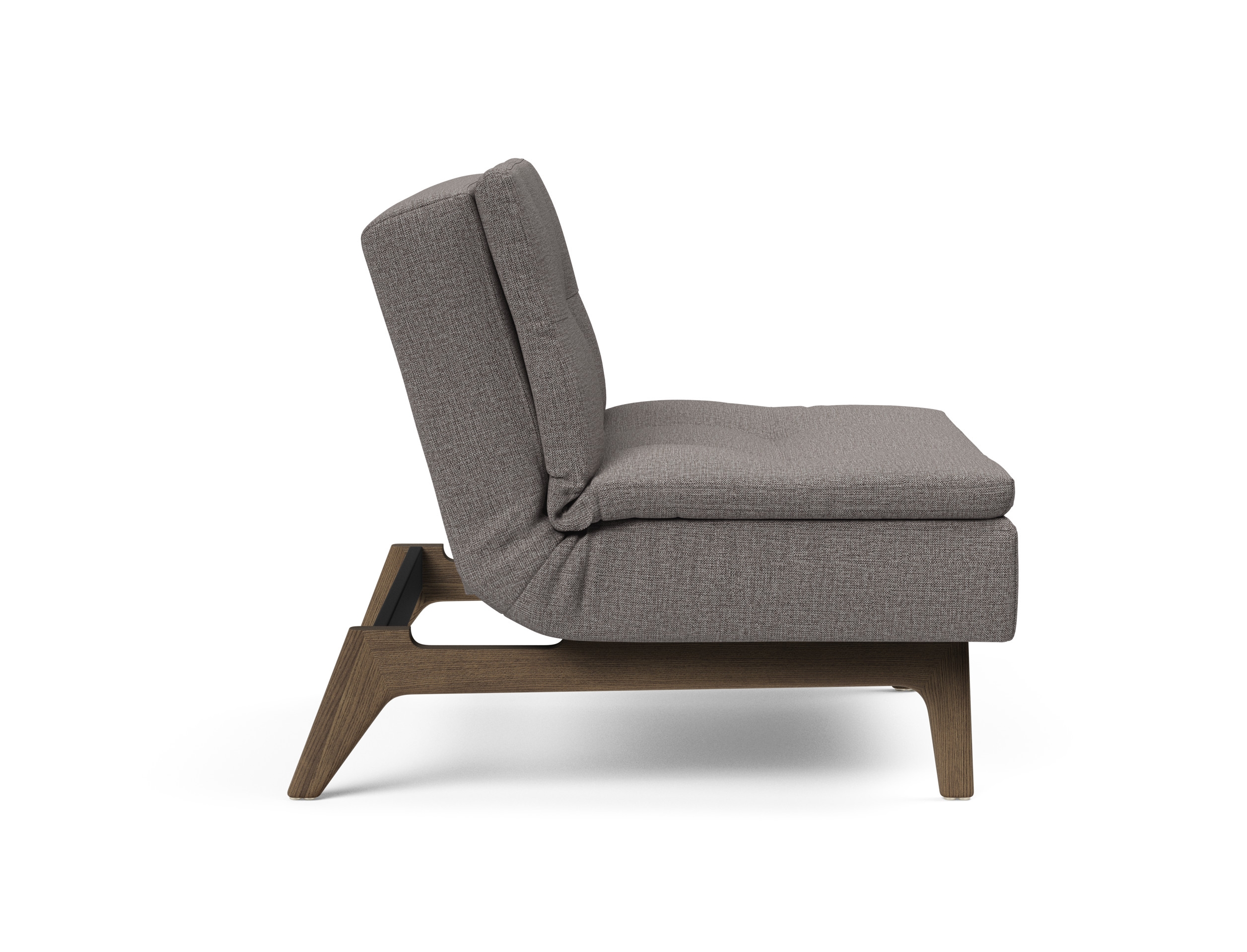 Dublexo Eik Fabric Chair w/Smoked Oak Legs