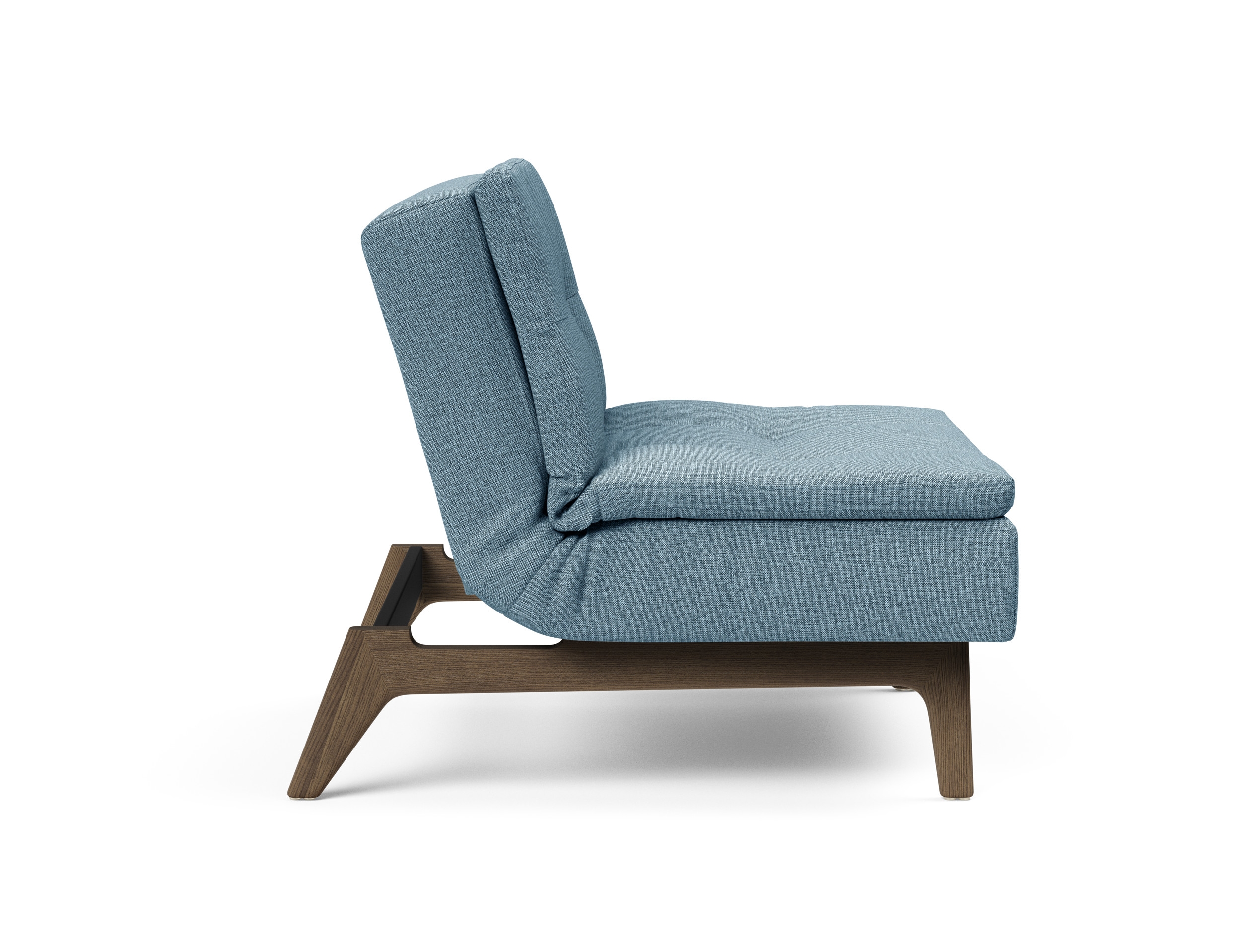 Dublexo Eik Fabric Chair w/Smoked Oak Legs
