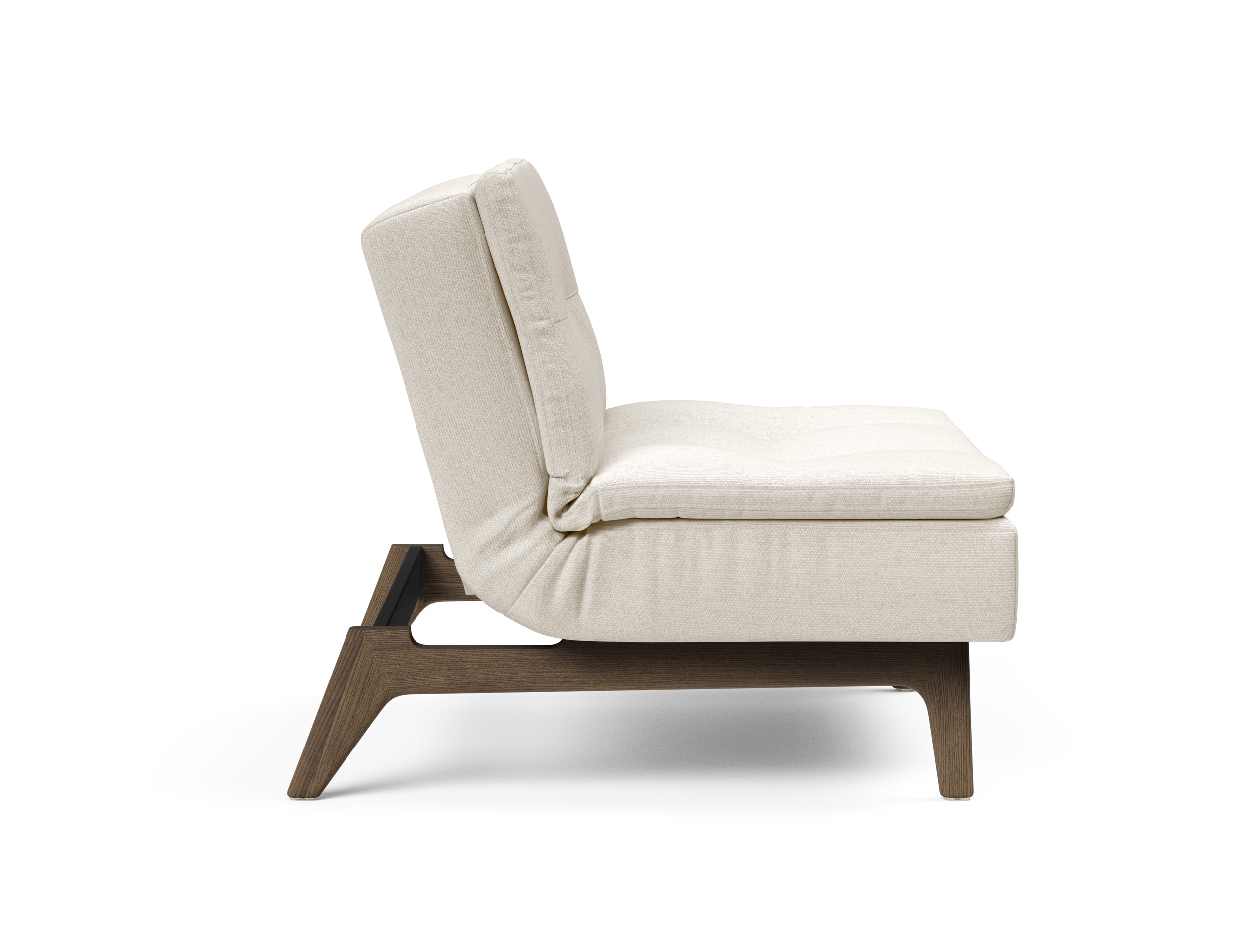 Dublexo Eik Fabric Chair w/Smoked Oak Legs