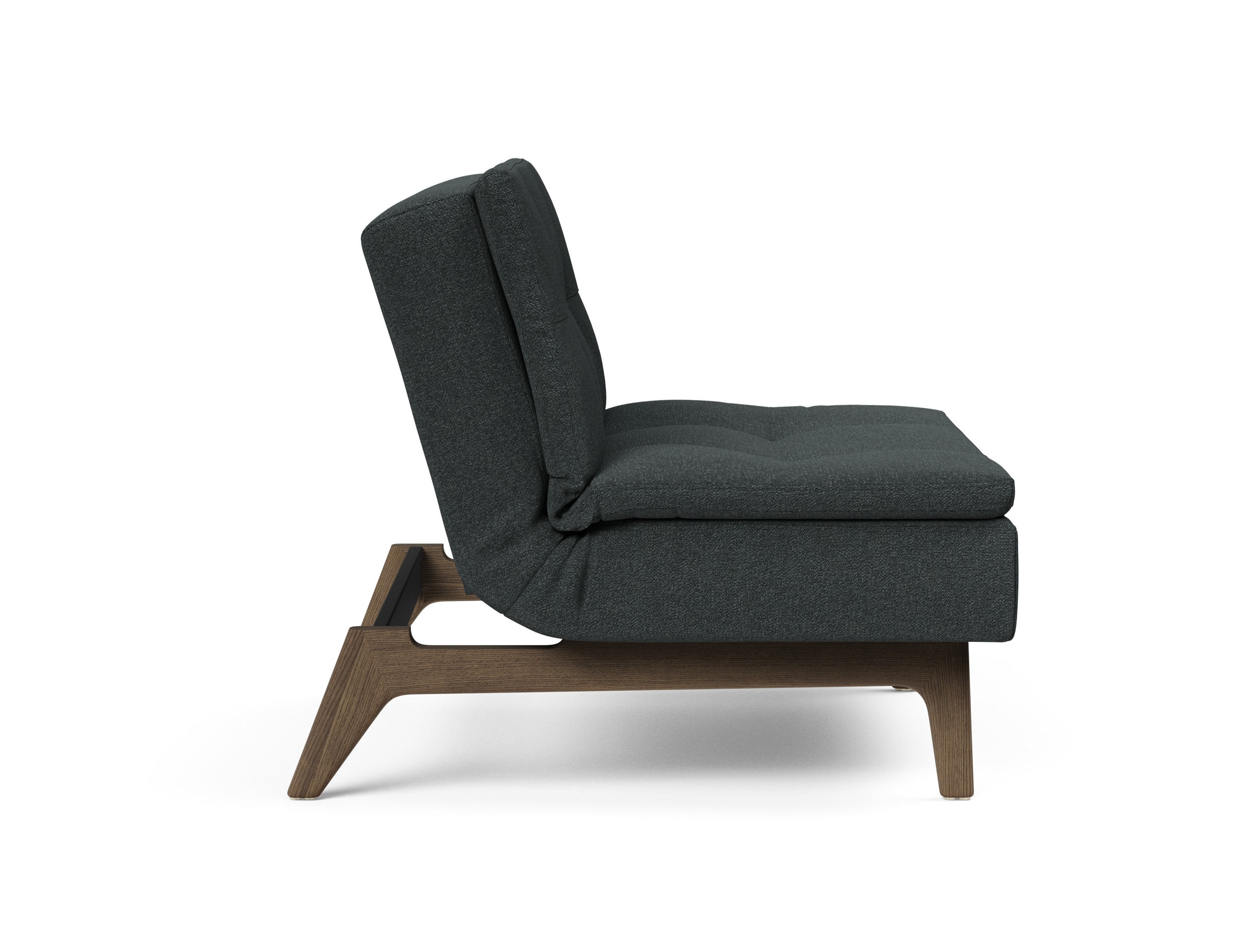 Dublexo Eik Fabric Chair w/Smoked Oak Legs